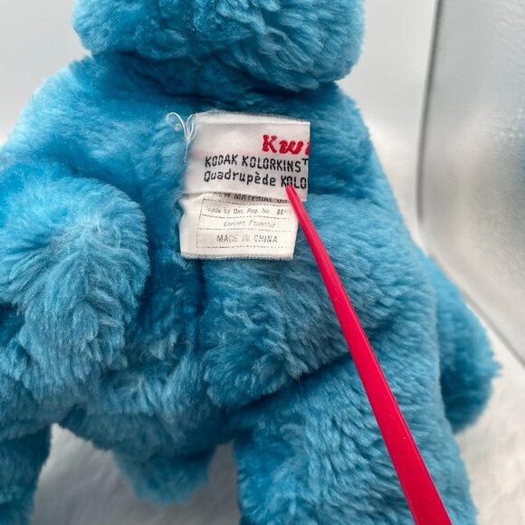 Kodak Kolorkins Plushies 1989 Klakki & Kwikki Stuffies Lot Vintage (SKU: 433TO) - Picture 8 of 15